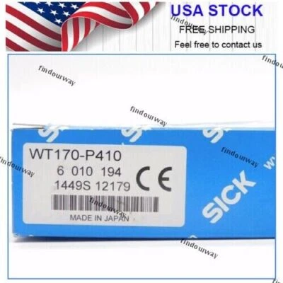 WT170-P410 1 PCS Brand New SICK WT170-P410 6010194 10-30VDC NSMP Free Shipping - Image 1 of 3