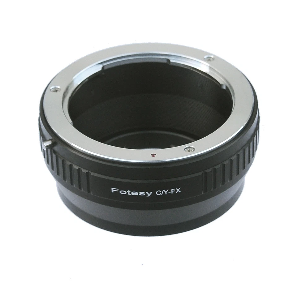 FOTASY Contax Yashica C/Y Lens to Fujifilm X-Pro1 X-E2 X-T1 X-T2 X-T20 X-H1 XT4 Adapter