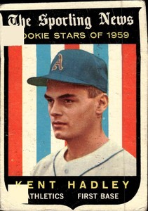 KENT HADLEY 1959 Topps #127 BUY ANY 2 ITEMS FOR 50% OFF   B215R1S6P94
