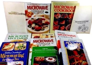 11 Vintage Microwave Cookbooks Betty Crocker Better Homes Garden Frigidaire Lot - Picture 1 of 11