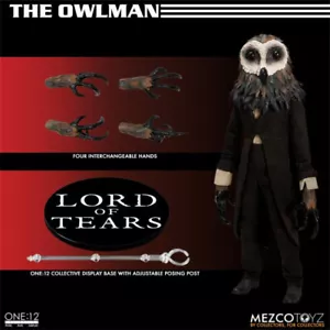 Figura de acción limitada Mezco Toys The Owl Man Lord of Tears 1/12 nueva en stock - Imagen 1 de 17
