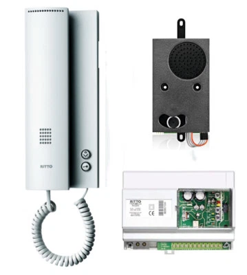 Ritto door intercom mailbox TwinBus 2 residential units intercom 2 wire - Image 1 of 4