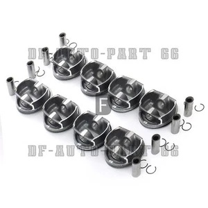 8x Pistons & Rings Set STD 11257542292 For BMW 550i 650i 750i X5 E63 E53 E70 4.8 - Picture 1 of 3