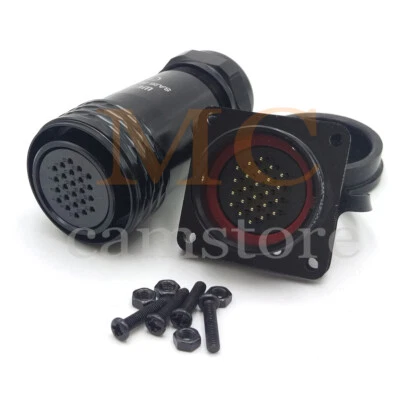 WEIPU SA28 5A 24Pin Waterproof Power Connector IP67,Aviation Cable Plug Socket - Image 1 of 4