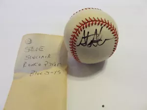 Béisbol autografiado de los Blue Jays Rawlings de Steve Sinclair. Sin certificado de autenticidad. - Imagen 1 de 3