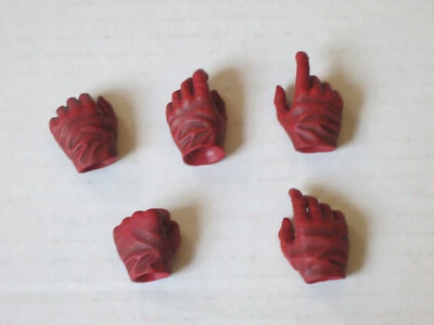 Lote de manos de hombre con lentejuelas estrella Capitán América Hot Toys (5x) escala 1/6 MMS205 Foto 1 de 4