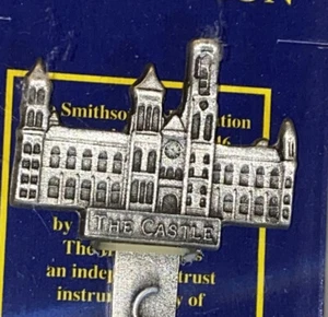 Smithsonian Löffel Souvenir The Castle 1846 Institution Fort Vintage Zinnlöffel - Bild 1 von 5
