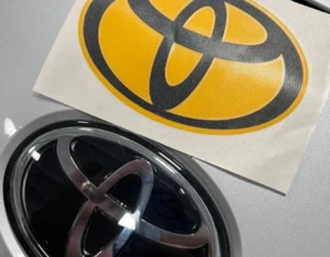 2021 Toyota Tundra/Tacoma Inspired Front Custom Emblem Overlays Decal Sticker - Picture 1 of 1