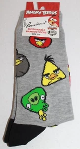 Calcetines Angry Birds Bambú Crew Novedad Nuevos Talla 7-11 2021 - Imagen 1 de 3