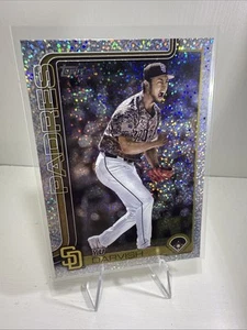 2025 Topps Series 1 Celebration Yu Darvish Silver Confetti Foilboard - Picture 1 of 7