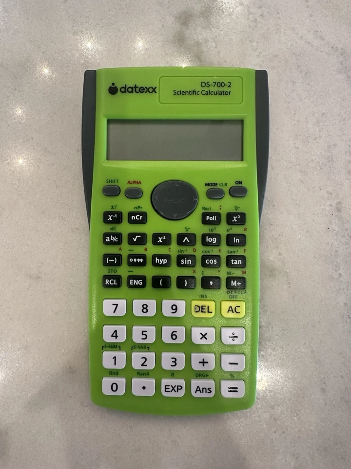 Datexx DS-700-2 Scientific Calculator with Cover - Tested/Working - Image 1 of 4