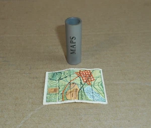 vintage Palitoy ACTION MAN vam - MAP with CASE - 60/70s - Picture 1 of 7