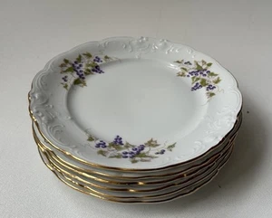 Set 6 piatti vintage Walbrzych Cina insalata deserto made in Poland 6,75" - Foto 1 di 6
