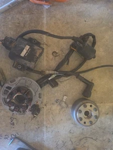 2003 - 2005 Kawasaki KX125 KX 125 Electrical System Stator Flywheel CDI ECU - Picture 1 of 8