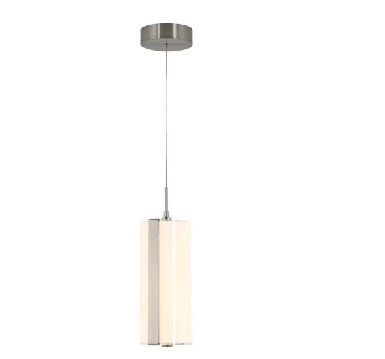 Artika Subway Round 12W LED Pendant Chrome Modern Hanging Light PDT-1SUB-HD-CR F