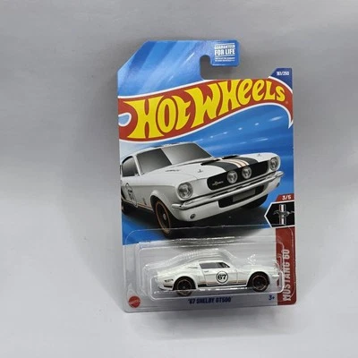 Hot Wheels 2025 White '67 Shelby GT500 #161/250 Mustang 60 #3/5 - G Case - Image 1 of 2
