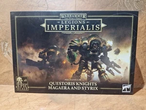 Legions Imperialis Mechanicum Questoris Knight Magaera & Styrix - Picture 1 of 2
