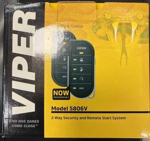Viper 5806V 2-Way LED Car Alarm Security and Remote Start System - Picture 1 of 2