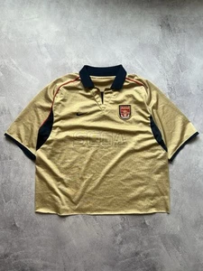 Arsenal Vintage Nike Football Cropped Jersey Shirt Block Core - Picture 1 of 4