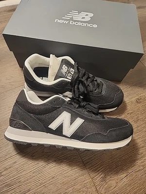 Zapatos informales cómodos New Balance 515 v3 negros blancos para hombre / ML515BLK / talla 11,5 D Foto 1 de 4
