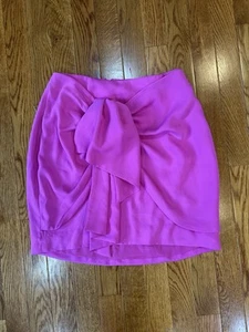 Finders Keepers Earthly Treasures Hot Pink Knitted Hot Pink Mini Skirt NWT - Picture 1 of 7