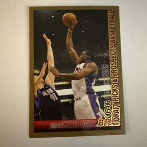 2005-06 Bowman Draft Picks & Prospects Gold Parallel #40 Amare Stoudemire - Picture 1 of 2