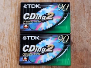 2x TDK CDing2 90 dal 2001-2005, confezione originale - Foto 1 di 2