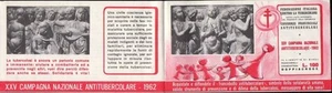 9042) SANITA', CROCE ROSSA, LIBRETTO CAMPAGNA ANTITUBERCOLARE 1962 COMPLETO. - Bild 1 von 1