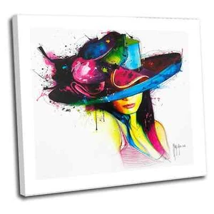 Impresión de lona La Jeune Fille au Chapeau - Imagen 1 de 1