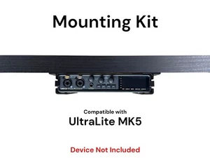 Desk Mount Kit for Motu Ultra Lite MK5 - Under Desk Mount Brackets - Picture 1 of 8