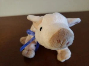 Vintage Ty Beanie Babies KNUCKLES 6" The Pig 1999 Plush Stuffed Animal Toy - Picture 1 of 5