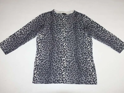 Talbots Women's 100% Cashmere Crewneck Sweater Peitte Large 3/4 Sleeves Pullover - Image 1 of 4