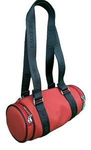 LACOSTE SHOULDER BAG Compact Small Vintage L61 Classic 21 Red NEW - Picture 1 of 8
