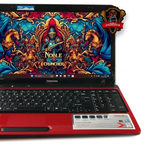 Cheap Toshiba Laptop BIG 15.6" Screen Intel Core i3 128GB SSD Win10 Computer PC - Picture 1 of 13
