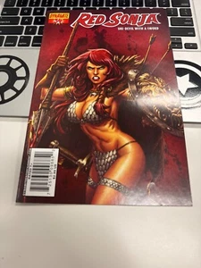 RED SONJA #34 (2008) ADRIANO BATISTA “C” VARIANT COVER - 9.4 NM (DYNAMITE) - Picture 1 of 5