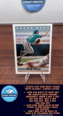 Walt Weiss 1993 Upper Deck Florida Marlins #533 Florida Marlins - Image 1 of 2