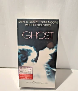 BRAND NEW SEALED Ghost VHS Tape Movie McDonalds promo Watermarks ready to grade - Picture 1 of 9
