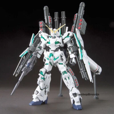 GUNDAM - 1/144 RX-0 Unicorn Full Armor Destroy Mode Model Kit HGUC # 178 Bandai - Immagine 1 di 4