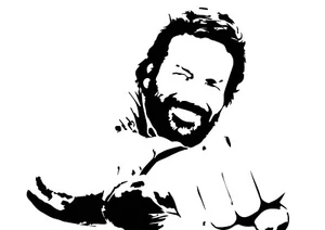 Bud Spencer - Tuning Sticker, Decal, Auto , disponibile in ogni colore. cm 50*45 - Foto 1 di 2