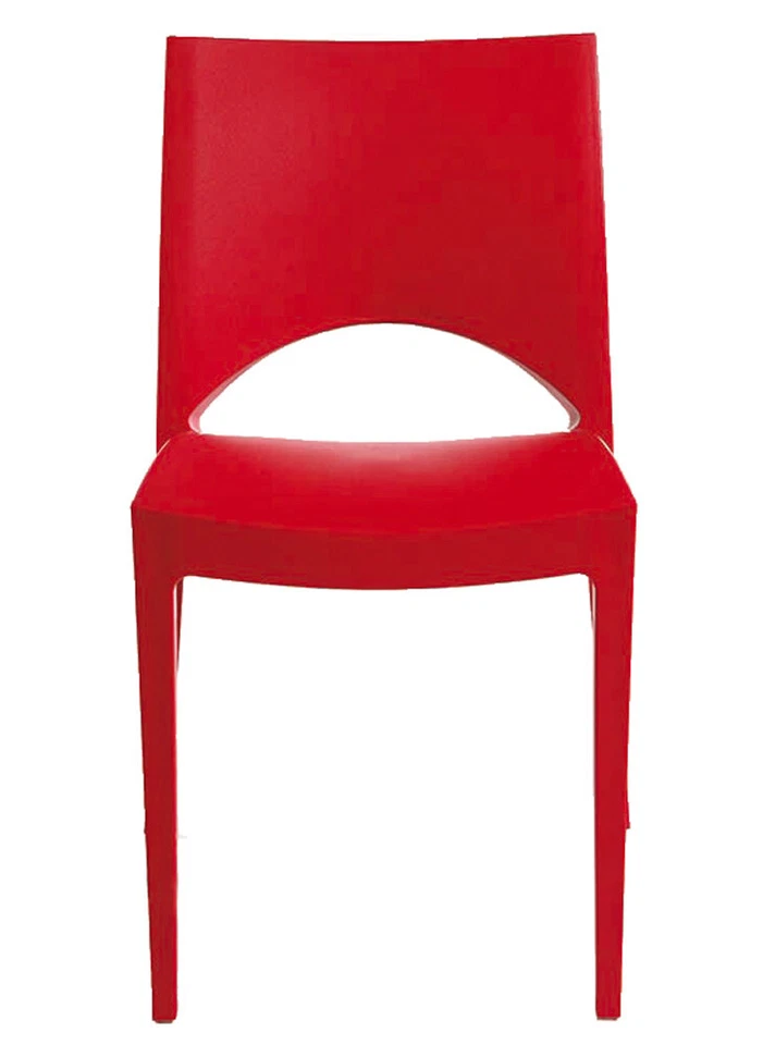 L.PARIS SEDIA ROSSA S6314R 8005465822480 IGAP S.p.A. OGGETTISTICA D'ARREDO SEDIE