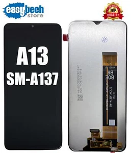 Samsung A13 4G SM-A137 F Display LCD Touch Schermo Pari ORIGINALE Nero - Imagen 1 de 6