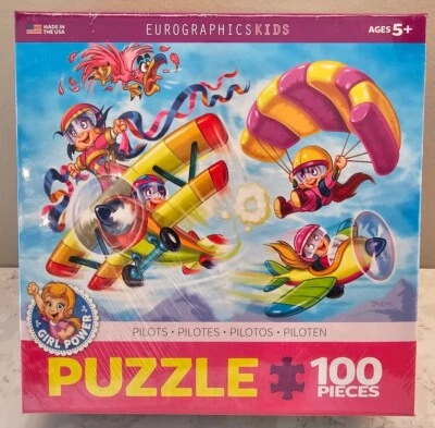 Puzzle Girl Power Pilots - 100 Piezas 19"x13" Girl Empowerment, EuroGraphics Foto 1 de 4