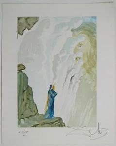 Xilografia Xylograph Holzschnitt Salvador Dalì "La bellezza delle Sculture" DALI - Foto 1 di 3