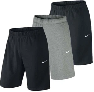 Pantaloncini uomo con logo Nike - Palestra sportiva lunghezza ginocchio lungo estate - Foto 1 di 7