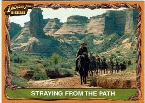 Indiana Jones Heritage Topps 2008 White Back Parallel Chase Card #55 - #008/500 - Picture 1 of 1