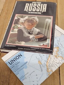 Journey Across Russia The Soviet Union Today Vtg 1977 HC w/ DJ, DJ Cover & Map - Picture 1 of 8