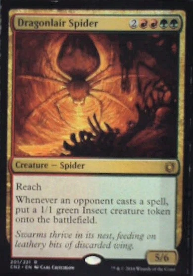 Dragonlair Spider - Conspiracy: Take the Crown: #201, MTG Lp R199 - Image 1 of 1