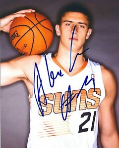 Signed  8x10 ALEX LEN Phoenix Suns Autographed Photo w/COA