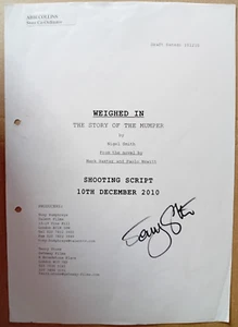 ORIGINAL AUTOGRAPHED SCRIPT PAGE OUTSIDE BET JENNY AGUTTER - Imagen 1 de 1
