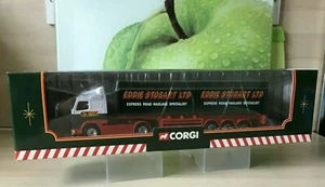 CORGI SUPERHAULERS TY86705 VOLVO SKELETAL TRAILER & 2 CONT'S - EDDIE STOBART - Picture 1 of 2